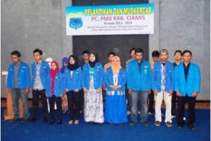 Pelantikan PMII Ciamis